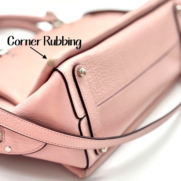 Coach Drew Satchel in Blossom Pink - Picture 12 of 14